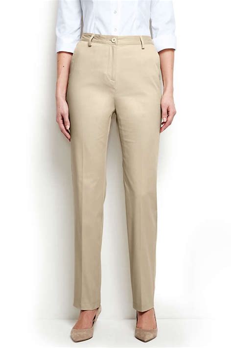 lands end women's chino pants|women's slim leg chino pants.